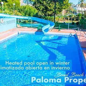 Benal Suite, Estudio Con Parque Acuático Y Vistas Al Mar. Benalmádena